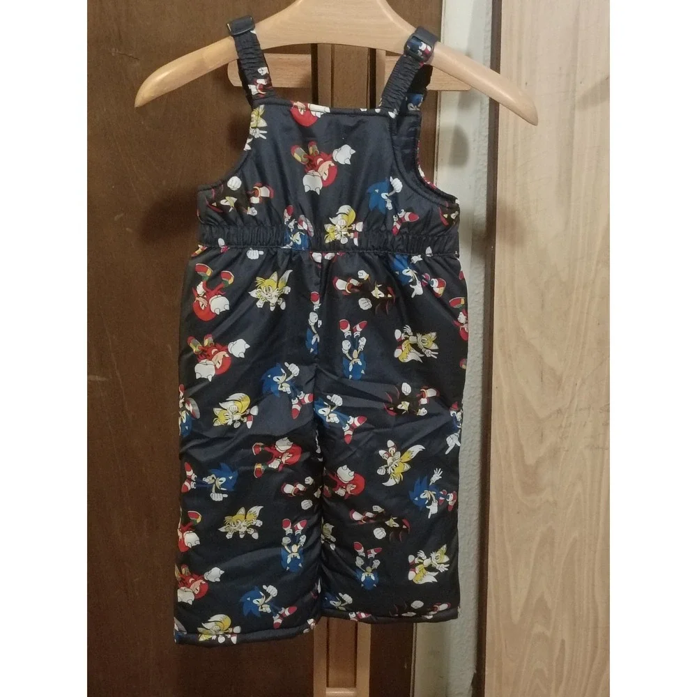 Sonic Kids Snow Pants Bips Printed & Water Resistant Kids‎ Snow Suit Size 3T.